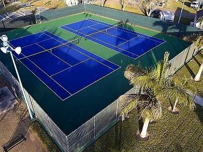 Sandpipers Nudist Resort - Tennis Courts